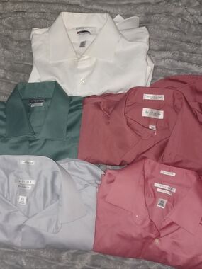 Van Heusen Mens Dress Shirt Bundle